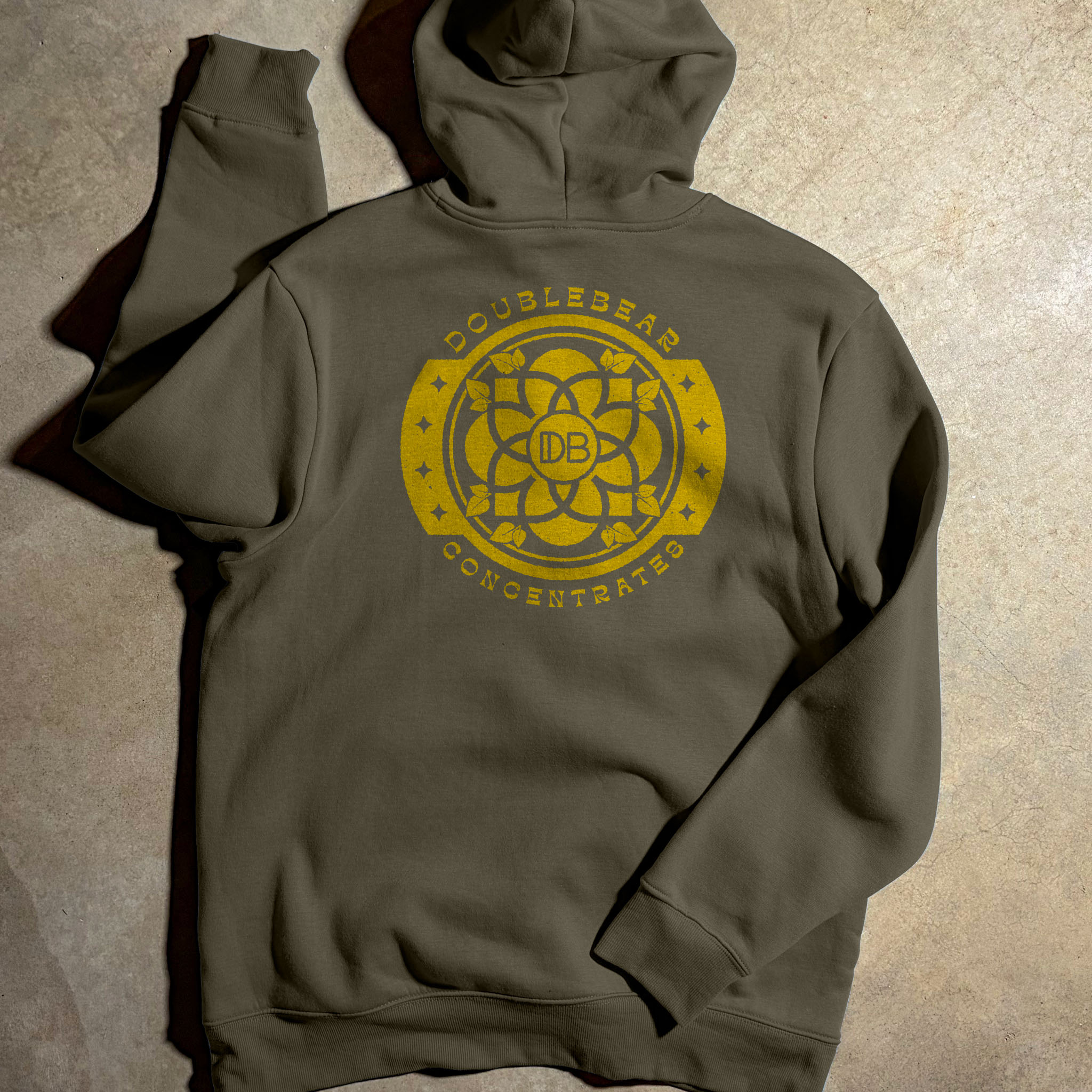 DOUBLE BEAR GEO HOODIE