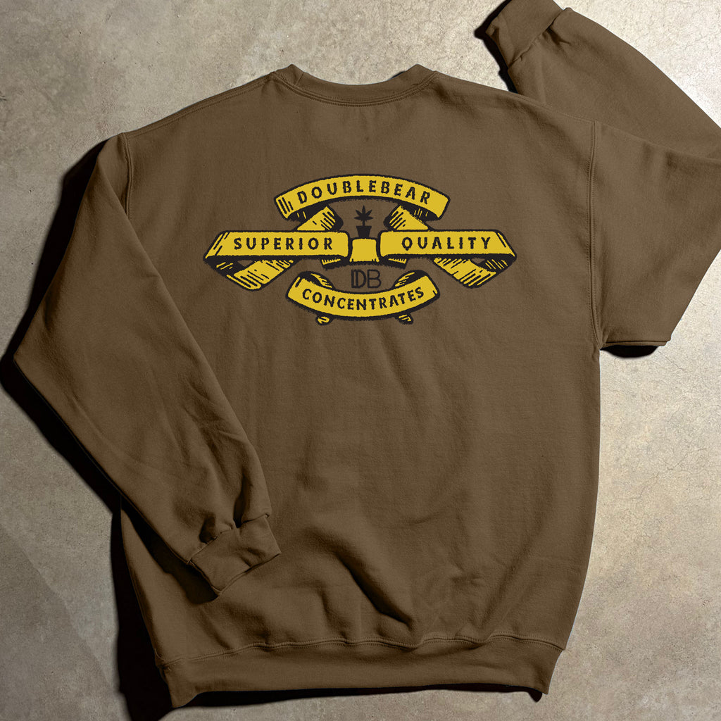 DOUBLE BEAR RIBBON CREW NECK