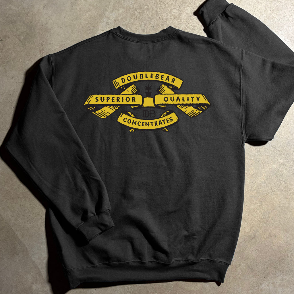 DOUBLE BEAR RIBBON CREW NECK