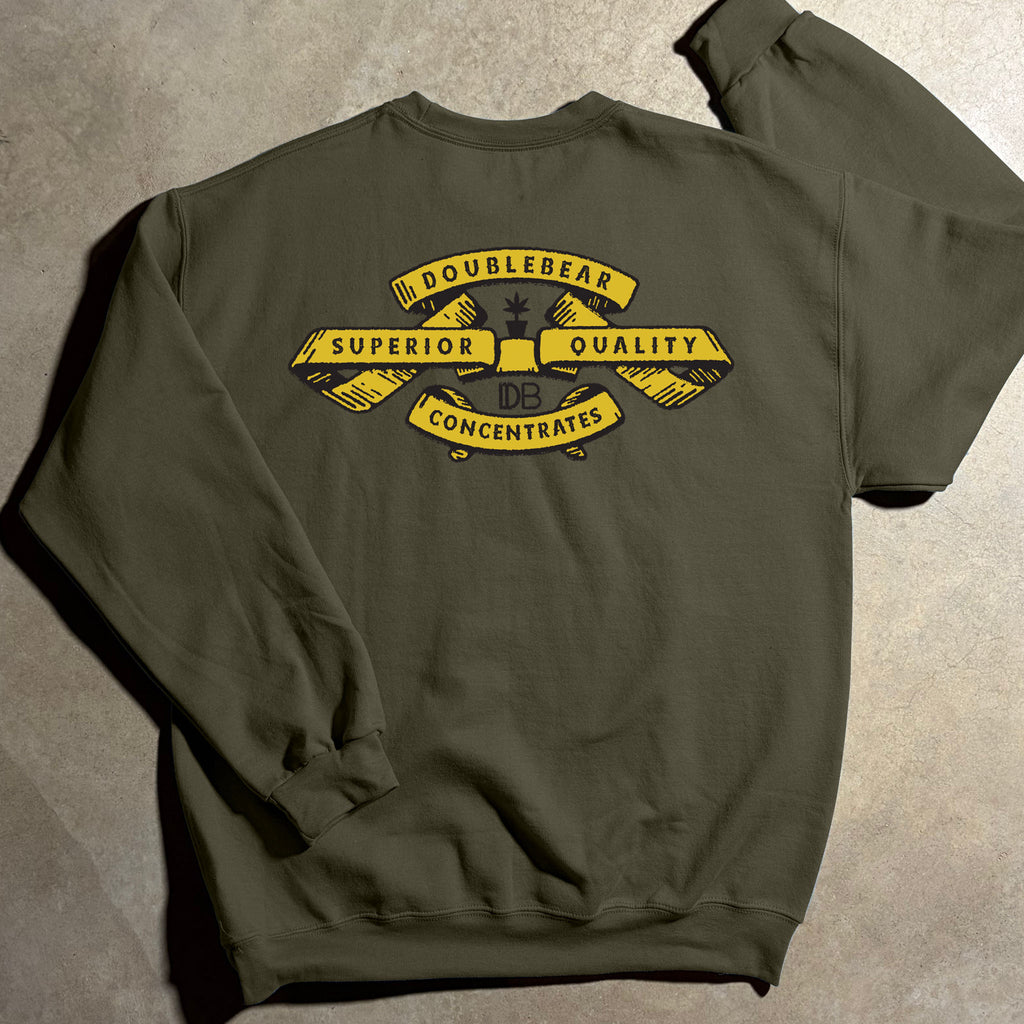 DOUBLE BEAR RIBBON CREW NECK