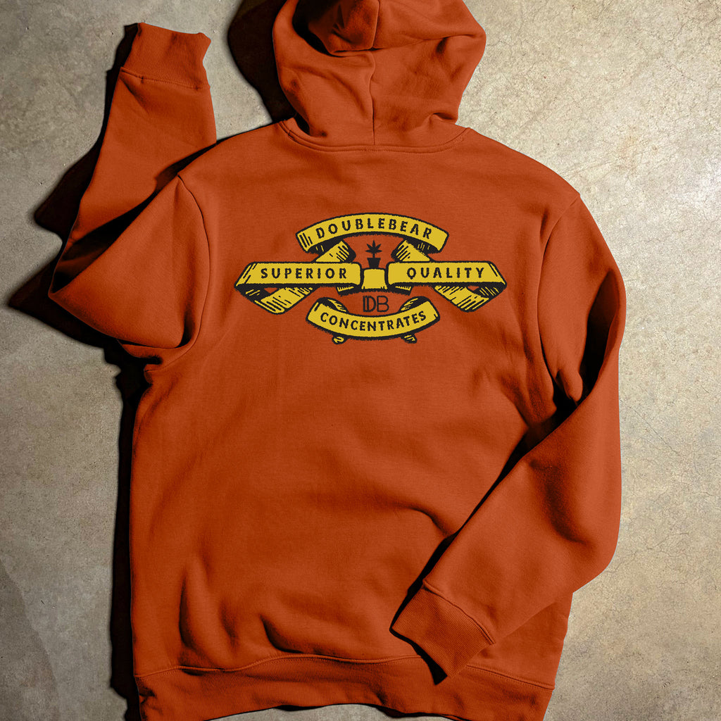 DOUBLE BEAR RIBBON HOODIE