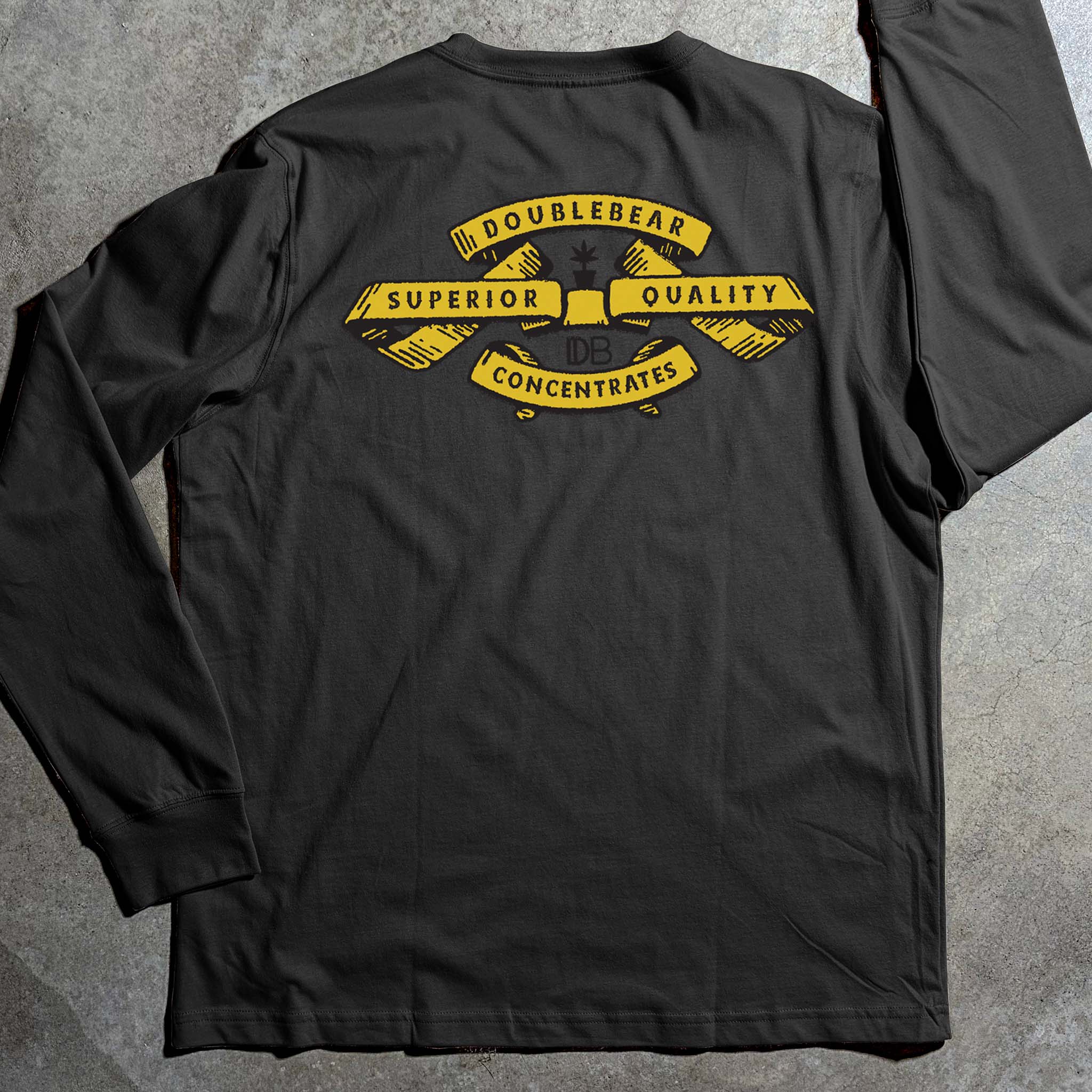 DOUBLE BEAR RIBBON LONG SLEEVE TEE