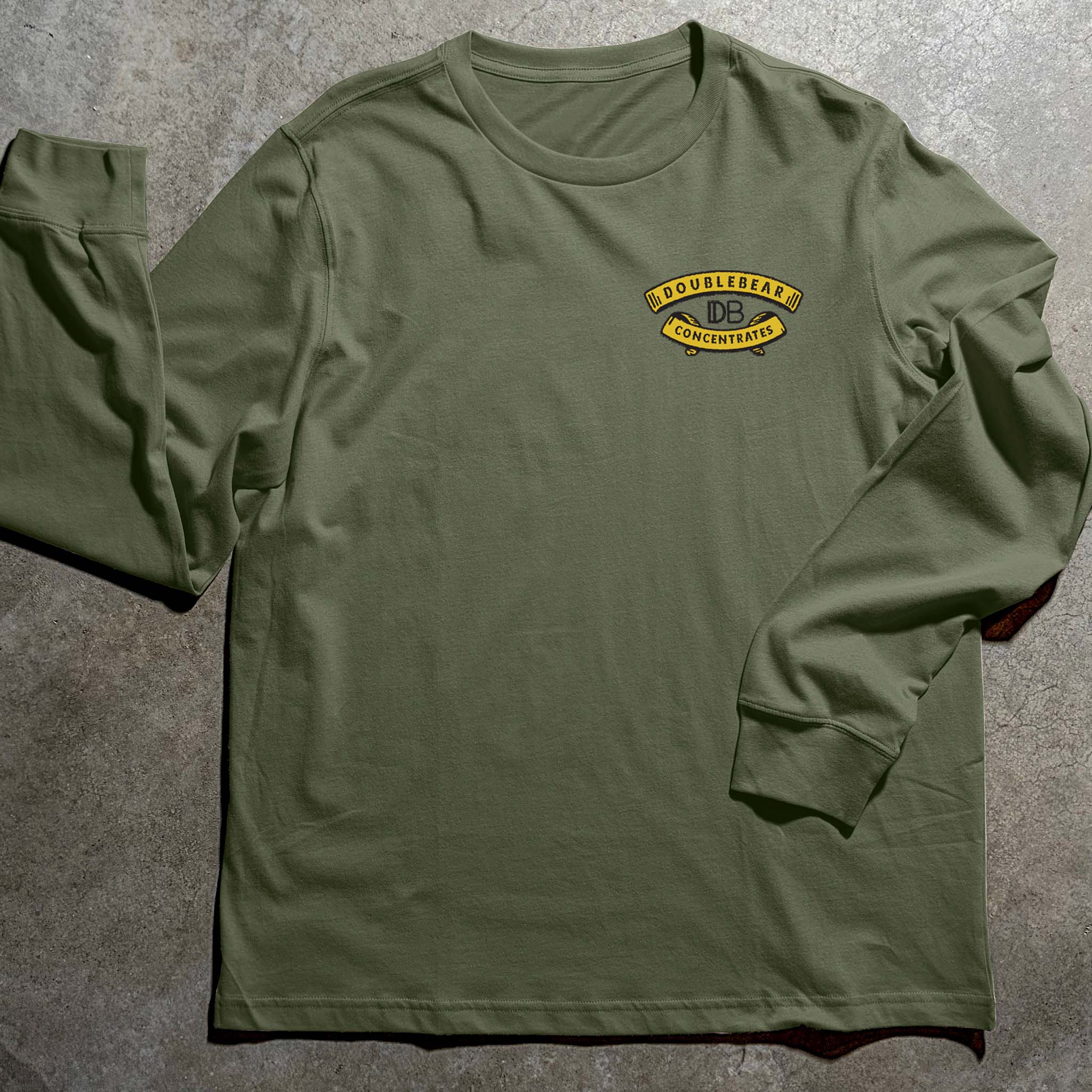 DOUBLE BEAR RIBBON LONG SLEEVE TEE