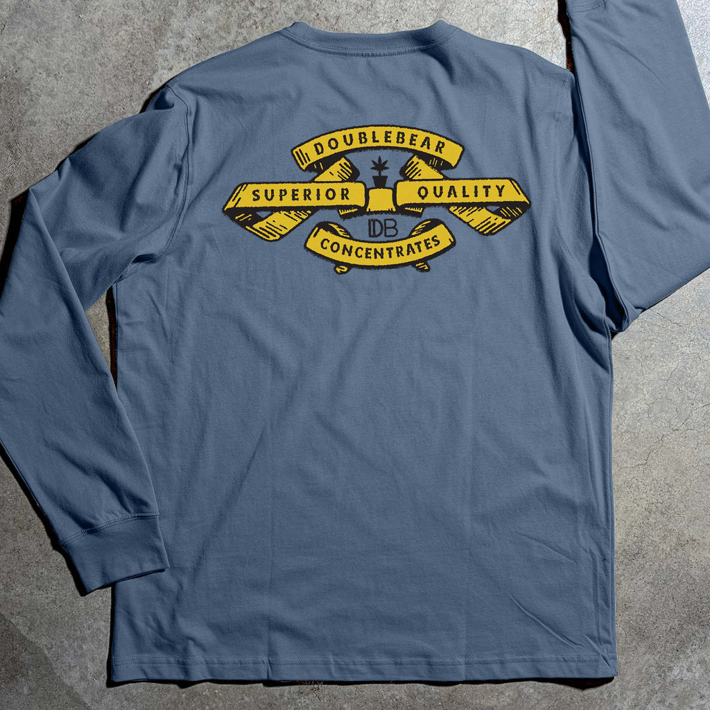 DOUBLE BEAR RIBBON LONG SLEEVE TEE