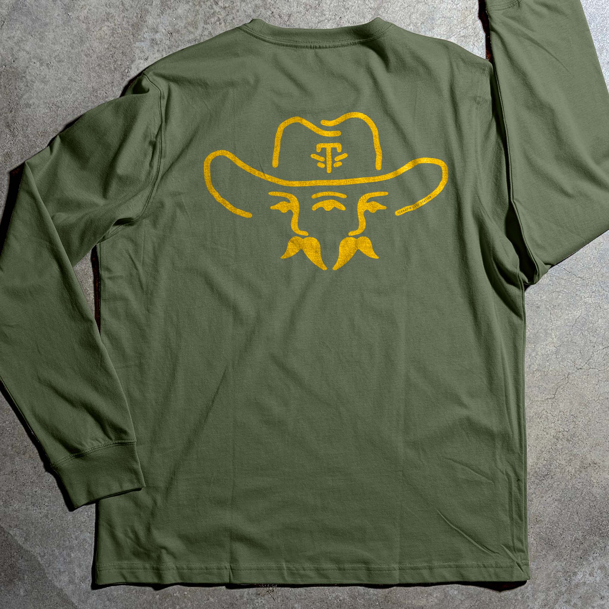 DUAL COWBOY LONG SLEEVE TEE