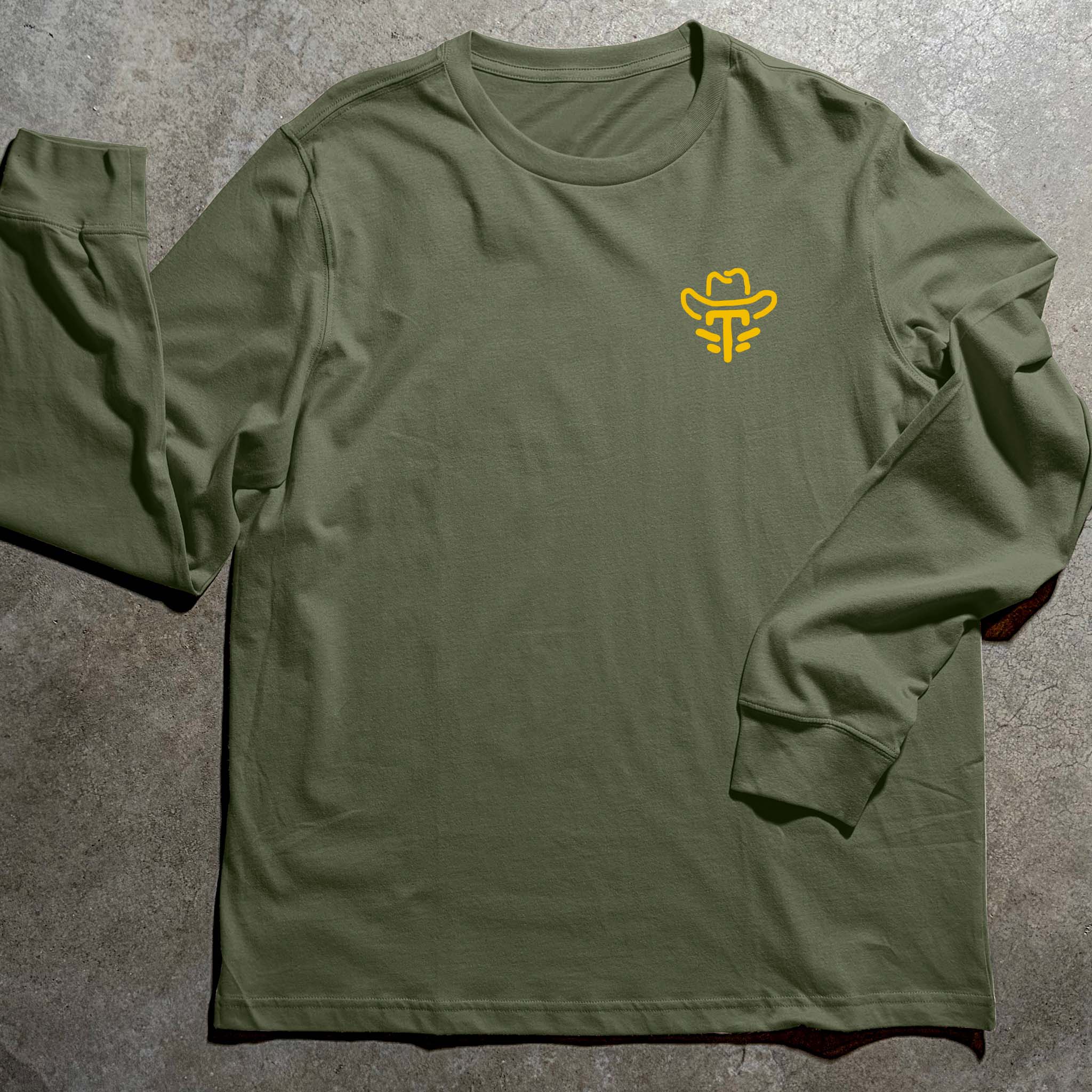 DUAL COWBOY LONG SLEEVE TEE