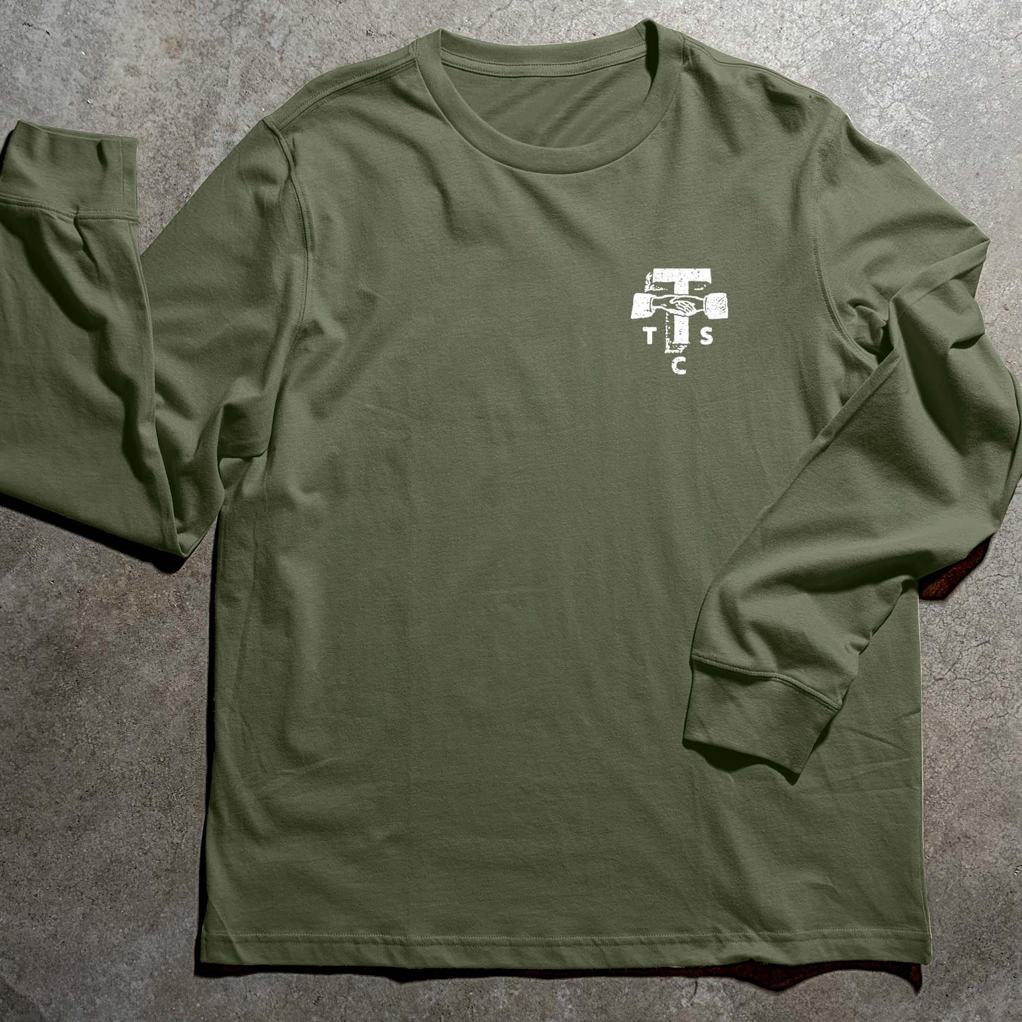 HAND-N-HAND LONG SLEEVE TEE