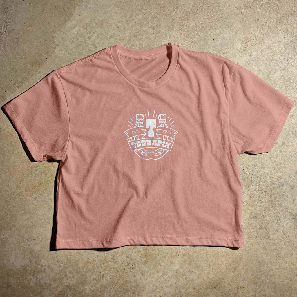 WOMEN’S HORSESHOE CROP TOP