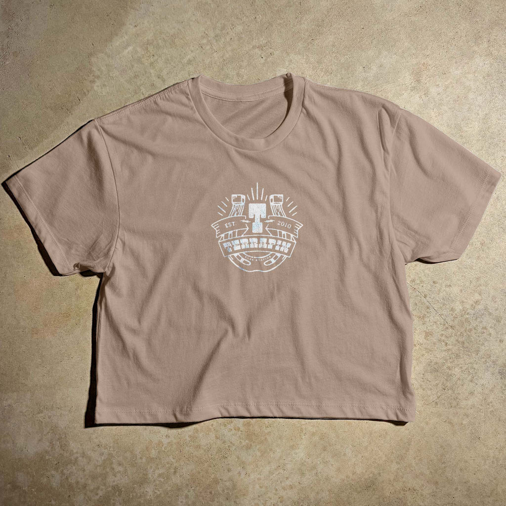 WOMEN’S HORSESHOE CROP TOP