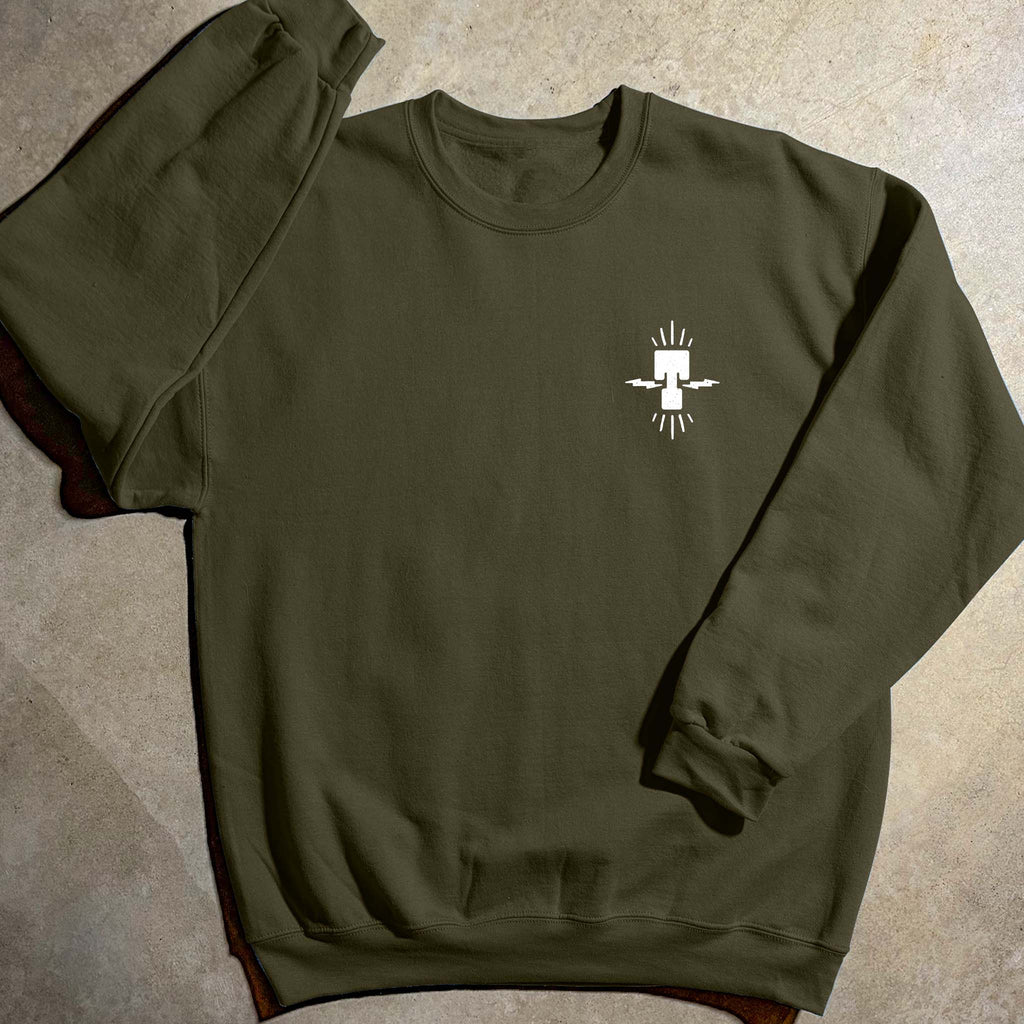 HORSESHOE CREW NECK
