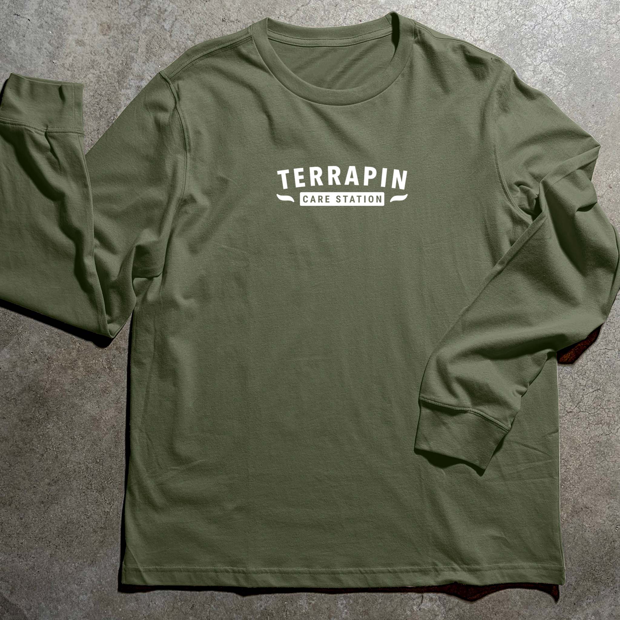 TCS LOGO LONG SLEEVE TEE – TerrapinMade