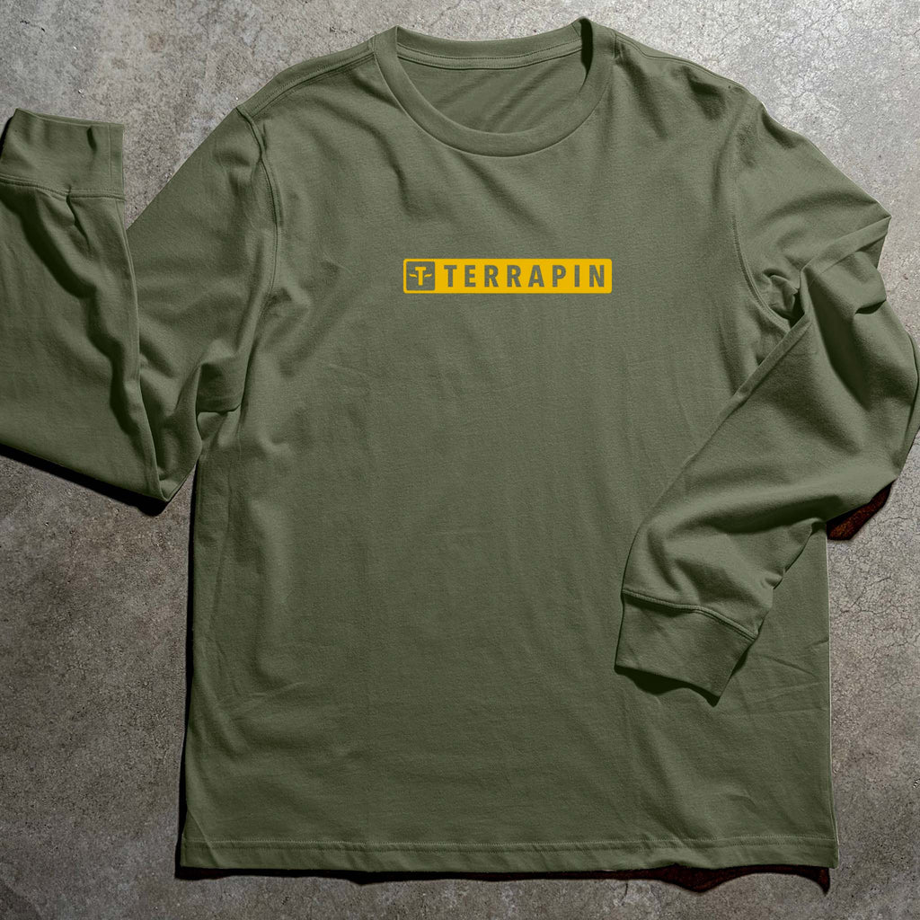 TERRAPIN BANNER LONG SLEEVE TEE