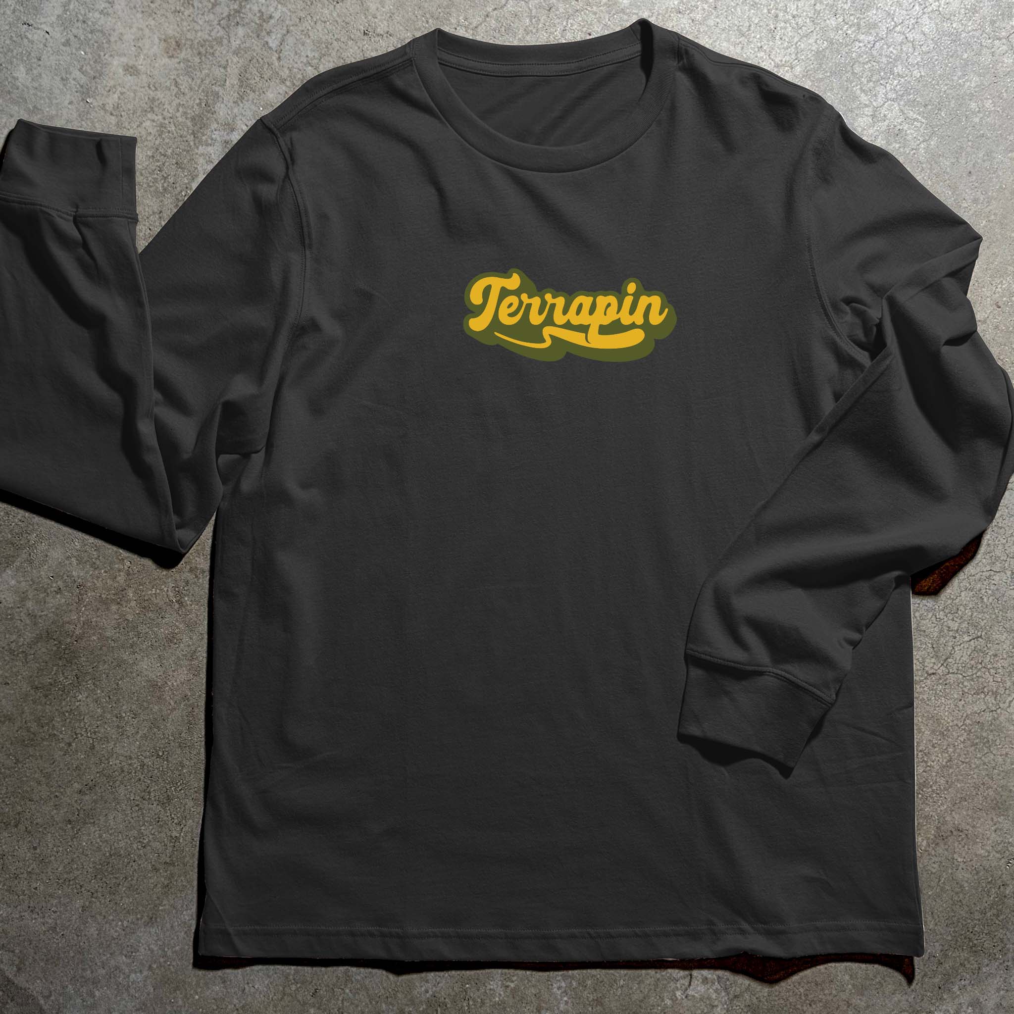 SCRIPT LONG SLEEVE TEE