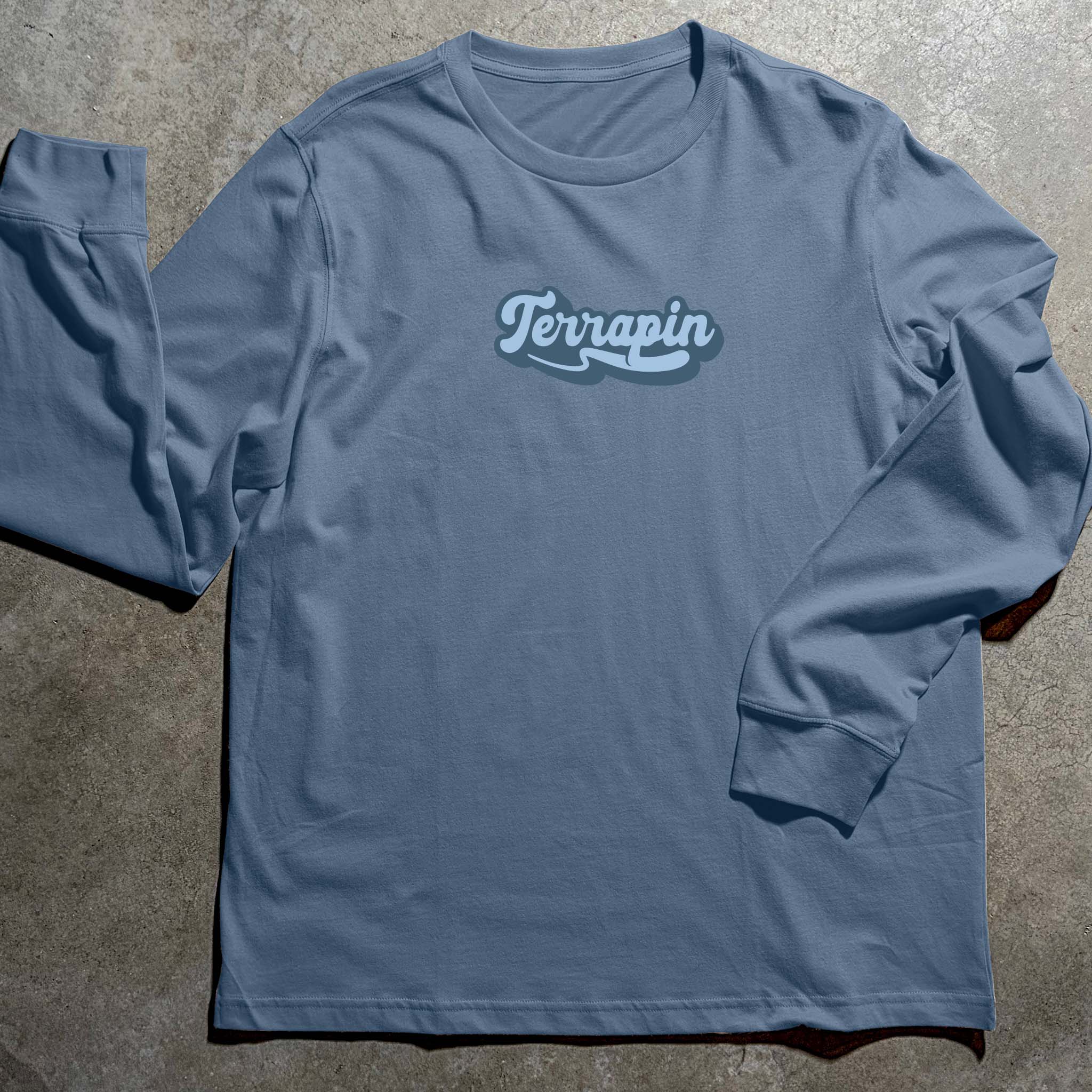 SCRIPT LONG SLEEVE TEE