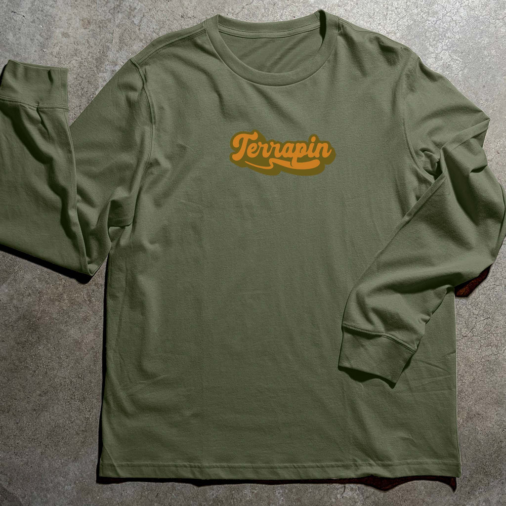 SCRIPT LONG SLEEVE TEE