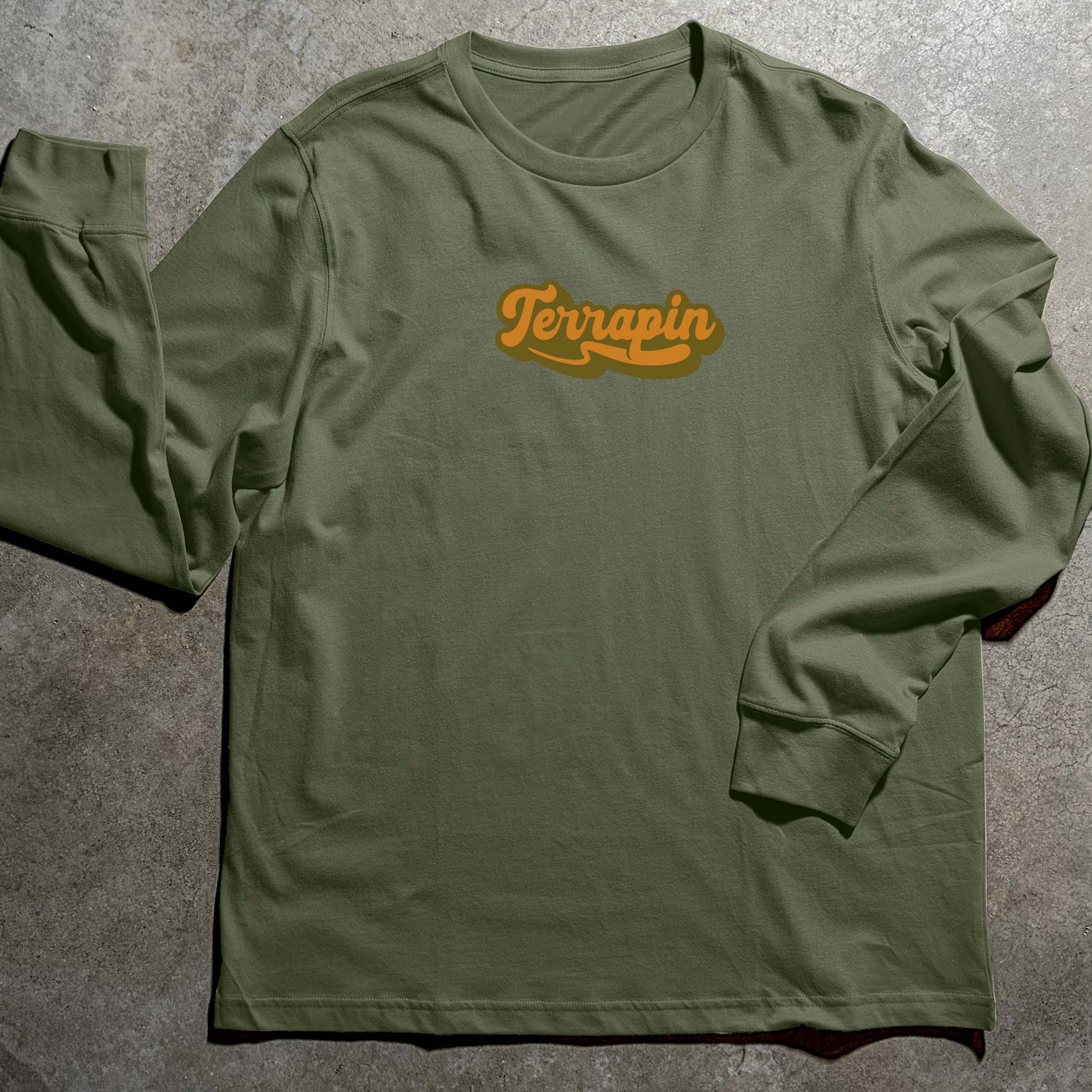 SCRIPT LONG SLEEVE TEE