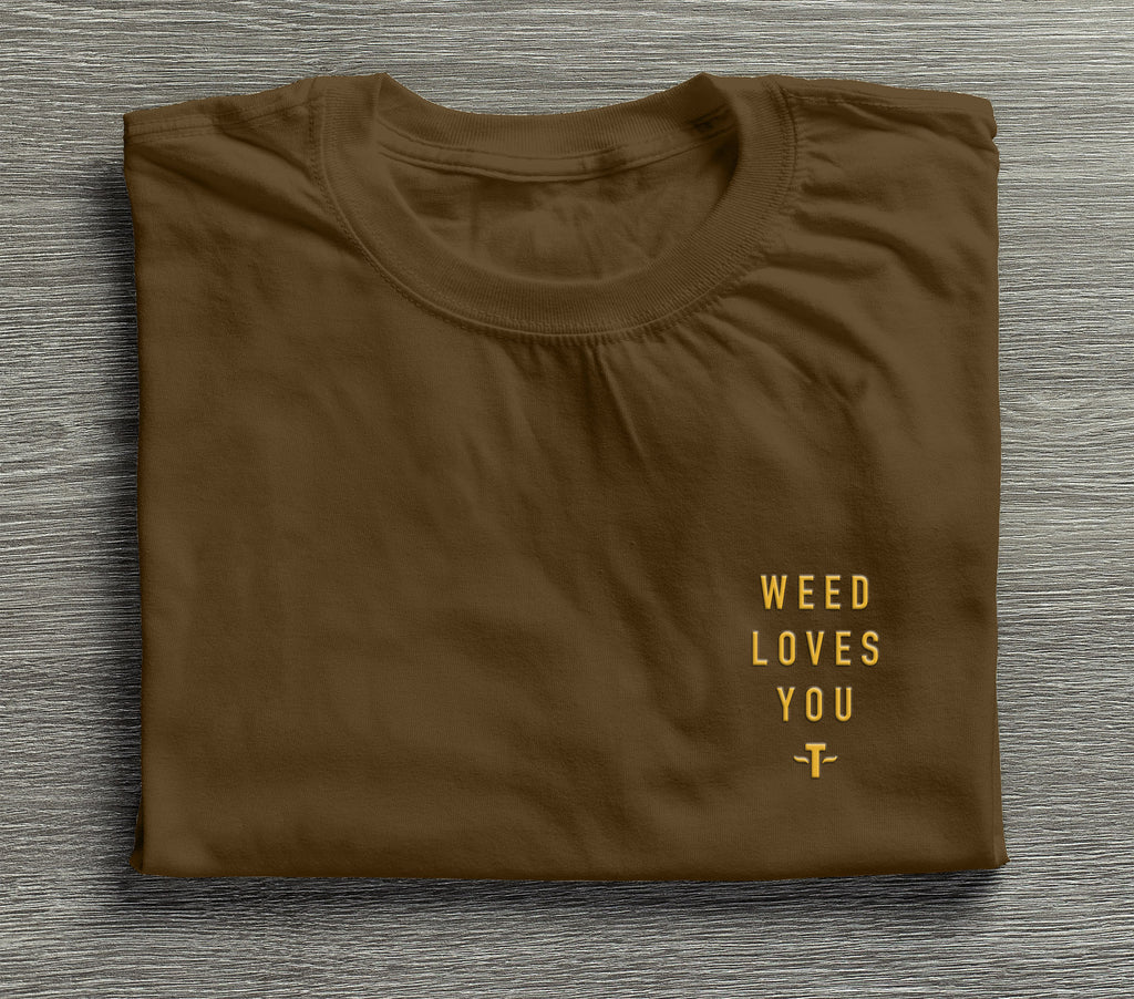 MEN’S EMBROIDERED WYL TEE