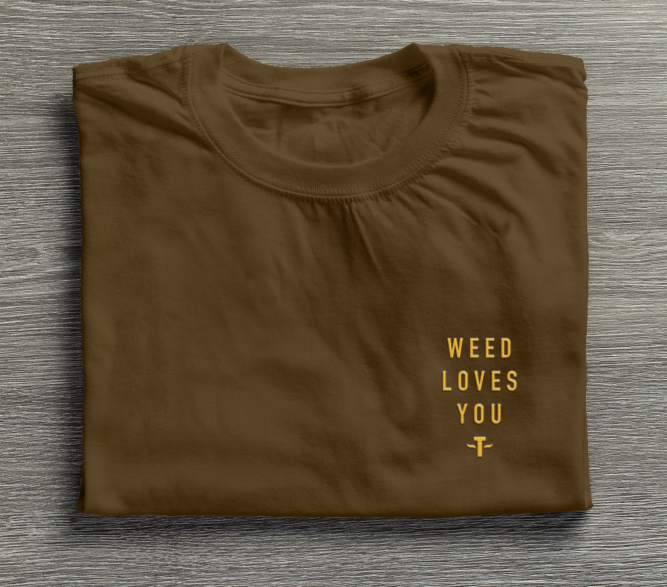 MEN’S EMBROIDERED WYL TEE